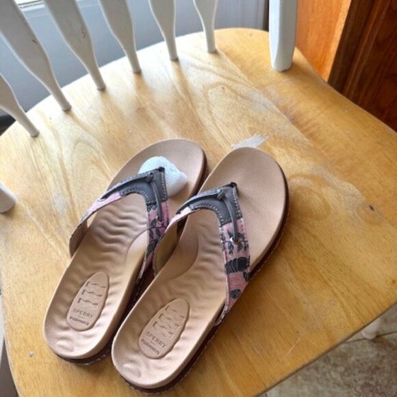 Sperry Waveside Thong Sandal Pink Sz 6M - Picture 1 of 6